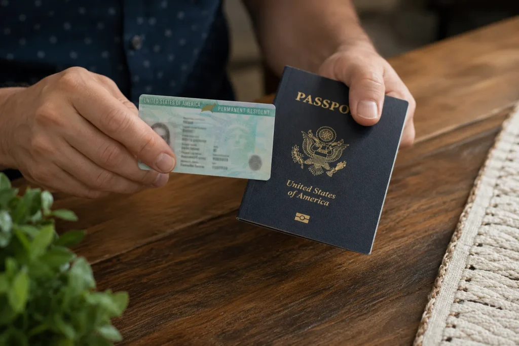 Citizenship and residency documents relevant to Medicare eligibility.